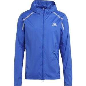 adidas MARATHON JACKET Pánská běžecká bunda, modrá, veľkosť S