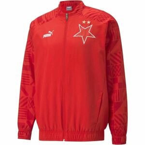 Puma SKS PREMATCH JACKET 22/23 Pánská fotbalová bunda, červená, veľkosť XL