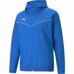 Puma TEAMRISE ALL WEATHER JACKET Pánská bunda, modrá, velikost XXL