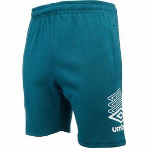 Umbro TERRACE SHORT Pánské šortky, tmavě zelená, velikost XL