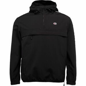 Champion HOODED JACKET HZ Pánská přechodová bunda, černá, veľkosť L