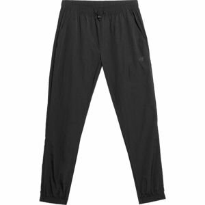 4F MEN´S TROUSERS Pánské kalhoty, černá, veľkosť L