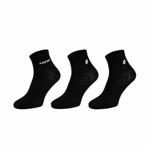 Lotto GILA 3P Ponožky, černá, velikost