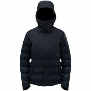 Odlo W SEVERIN N-THERMIC HOODE INSULATED JACKET Dámská péřová bunda, tmavě modrá, velikost