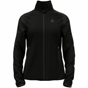 Odlo W ZEROWEIGHT PROWARM REFLECT JACKET Dámská běžecká bunda, černá, velikost XS