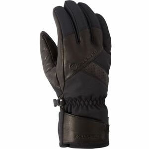 Ziener GETTER AS® AW Lyžařské rukavice, černá, velikost 9.5