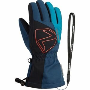 Ziener LAVAL AS® AW JR Dětské lyžařské rukavice, tmavě modrá, velikost