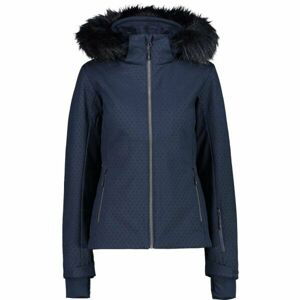 CMP WOMAN JACKET ZIP HOOD Dámská lyžařská bunda, tmavě modrá, velikost