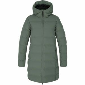 Hannah GAIA Dámský péřový kabát, zelená, veľkosť 38