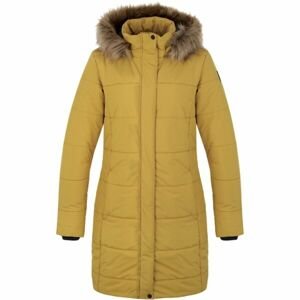 Hannah GEMA Dámský zimní kabát, žlutá, veľkosť 36