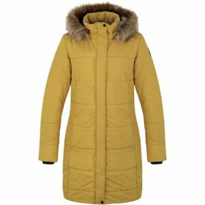 Hannah GEMA Dámský zimní kabát, žlutá, velikost 42