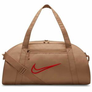Nike GYM CLUB Dámská sportovní taška, hnědá, velikost UNI