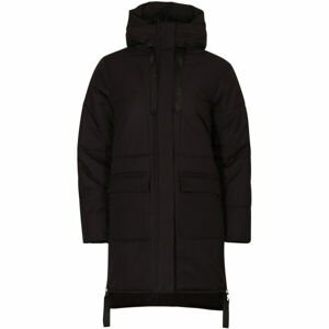 NAX KAWERA Dámský kabát, černá, veľkosť XL