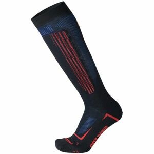 Mico Lyžařské podkolenky Sportovní lyžařské ponožky, černá, velikost L