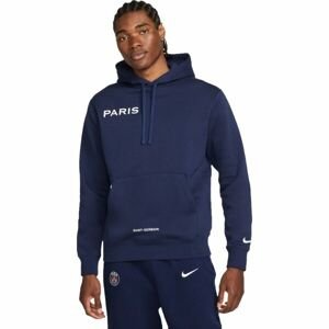 Nike PARIS SAINT-GERMAIN CLUB Pánská mikina, tmavě modrá, velikost L