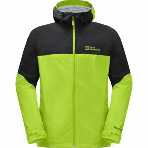 Jack Wolfskin WEILTAL 2L JKT M Pánská outdoorová bunda, reflexní neon, velikost XL