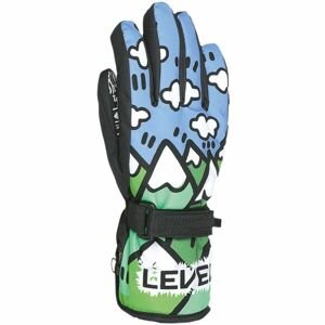 Level JUNIOR Dětské rukavice, černá, velikost 5