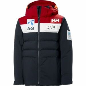 Helly Hansen CYCLONE Chlapecká lyžařská bunda, tmavě modrá, velikost