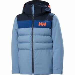 Helly Hansen JR CYCLONE JACKET Chlapecká lyžařská bunda, modrá, velikost 16