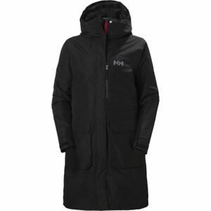 Helly Hansen W RIGGING COAT Dámský kabát, černá, velikost L