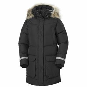 Helly Hansen W BOUVET DOWN PARKA Dámský kabát, černá, velikost L