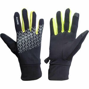Runto CROSS Běžecké rukavice, černá, velikost XXL