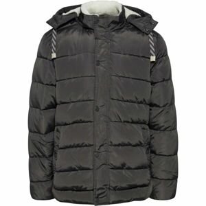 BLEND OUTERWEAR Pánská zimní bunda, tmavě šedá, veľkosť XL