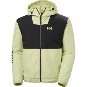 Helly Hansen ERVIK INS RAIN Pánská zateplená bunda, světle zelená, velikost