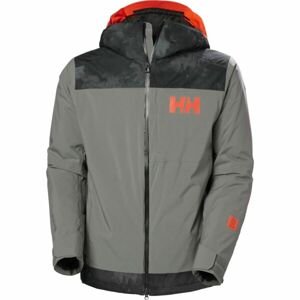Helly Hansen POWDREAMER 2.0 Pánská lyžařská bunda, tmavě šedá, velikost
