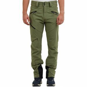 FUNDANGO ROB SOFTSHELL PANT Pánské softshellové kalhoty, khaki, veľkosť M