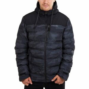 FUNDANGO PASSAT PADDED JACKET Pánská zimní bunda, tmavě šedá, veľkosť M