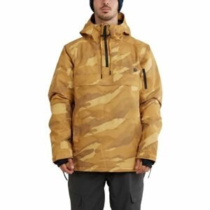 FUNDANGO Pánská lyžařská/snowboardová bunda Pánská lyžařská/snowboardová bunda, hnědá, velikost XL