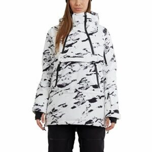 FUNDANGO HOOPER ANORAK Dámská lyžařská/snowboardová bunda, bílá, velikost S