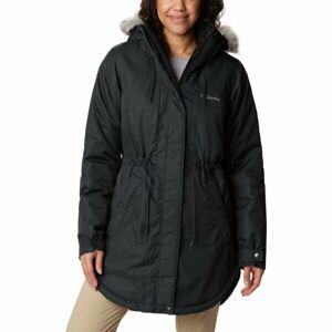 Columbia SUTTLE MOUNTAIN MID Dámská parka, černá, velikost XS