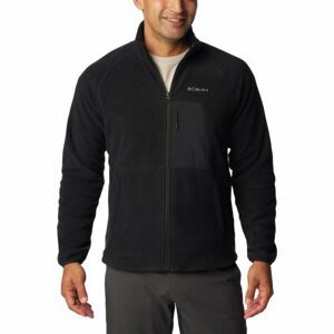 Columbia RAPID EXPEDITION FULL ZIP FLEECE Pánská mikina, černá, velikost M