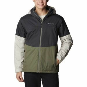 Columbia POINT PARK INSULATED JACKET Pánská zimní bunda, tmavě šedá, velikost