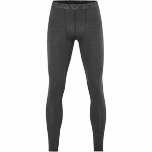 Bula MERINO WOOL PANTS Pánské Merino spodní kalhoty, tmavě šedá, veľkosť M