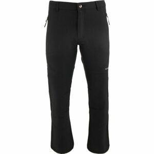 ALPINE PRO Pánské softshellové kalhoty Pánské softshellové kalhoty, černá, velikost 54