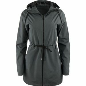 ALPINE PRO SURAJA Dámský softshellový kabát, tmavě šedá, veľkosť L