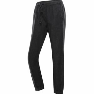 ALPINE PRO ODERA Dámské outdoorové kalhoty, černá, velikost L