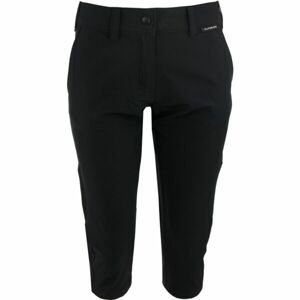 ALPINE PRO GRAFA Dámské 3/4 kalhoty, černá, velikost 36