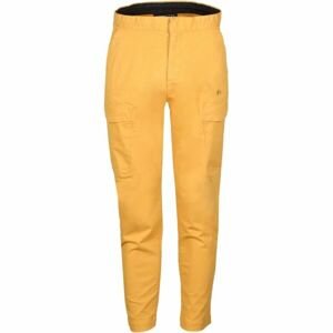 FUNDANGO ARBOR CARGO PANTS Pánské volnočasové kalhoty, žlutá, velikost