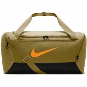 Nike BRASILIA S Sportovní taška, hnědá, velikost UNI