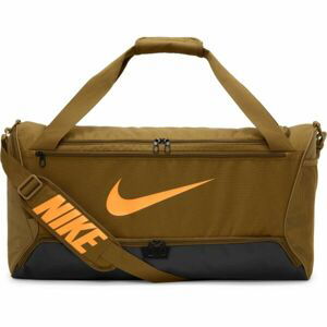 Nike BRASILIA M Sportovní taška, hnědá, velikost UNI