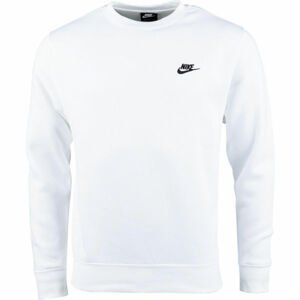 Nike SPORTSWEAR CLUB Pánská mikina, bílá, velikost XXL