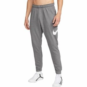 Nike DRI-FIT Pánské tréninkové kalhoty, šedá, velikost