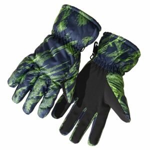 Lewro NEFFI Dětské lyžařské rukavice, tmavě modrá, velikost 4-7