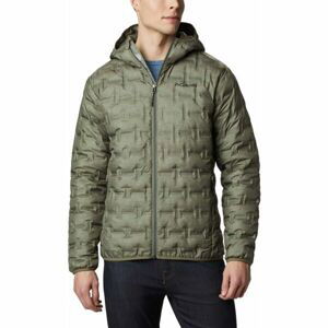 Columbia DELTA RIDGE DOWN HOODED JACKET Pánská zimní bunda, zelená, velikost