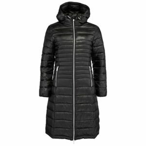 Lotto TEAL Lehký dámský prošívaný kabát, černá, velikost L