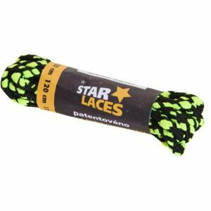 PROMA STAR LACES 140 cm Tkaničky, reflexní neon, velikost 140